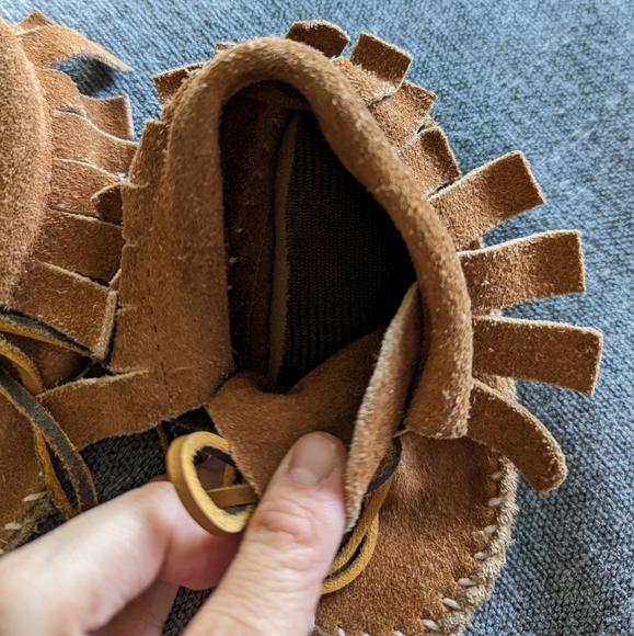 Baby / Toddler Moccasins, size 18-24m - Picture 3 of 3